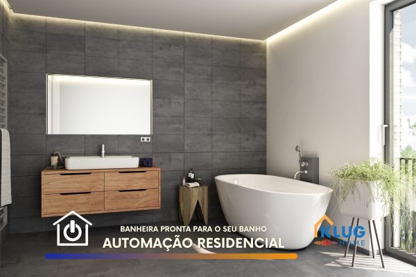 Automação de banheira, hidromassagem e SPA Klug Home